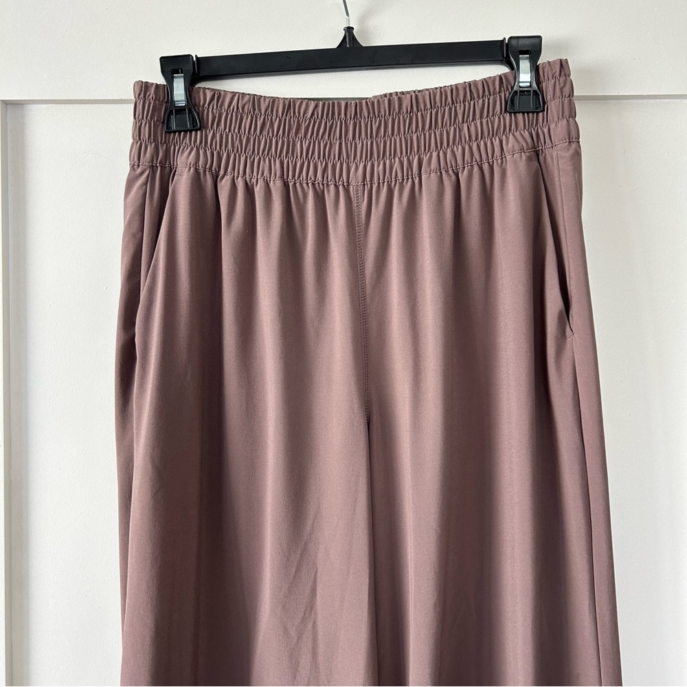 Vuori Wide Leg Lounge Pants in Dusty Taupe - Picture 3 of 10